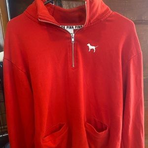Victoria’s Secret PINK Quarter zip pullover
